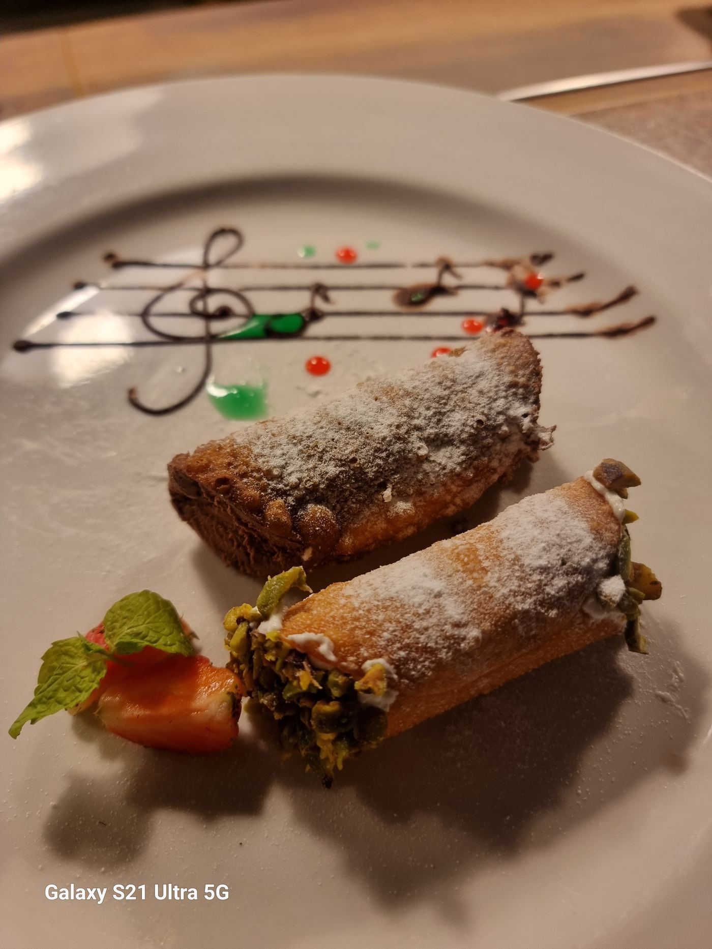 Two Cannoli Siciliani