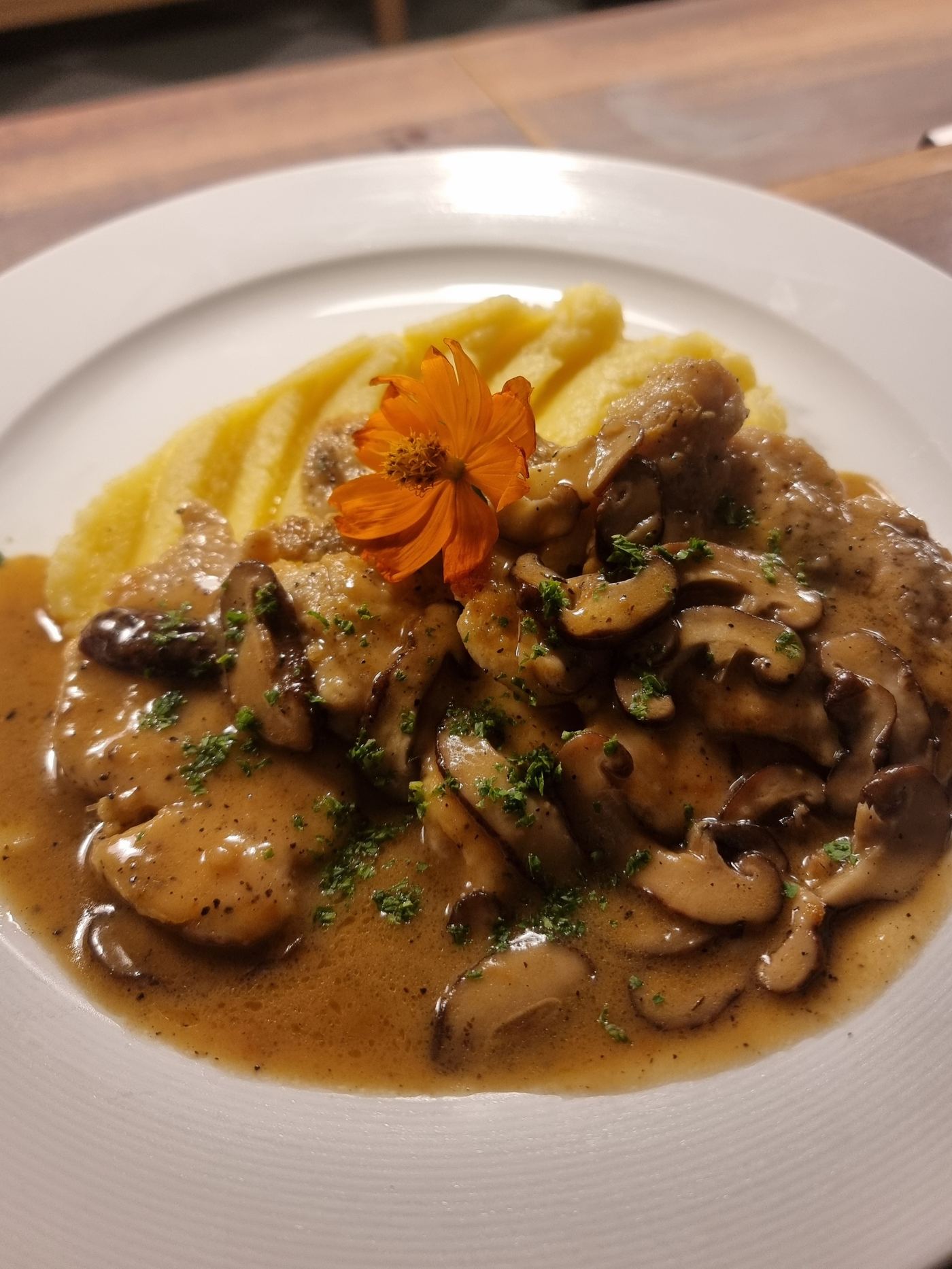 Petto Di Pollo Al Marsala